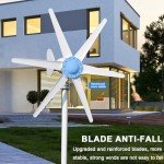 800W Vertical Wind Turbine Generator Kit for Home