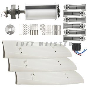3000W Home Wind Turbine Generator Kit