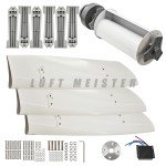 3000W Home Wind Turbine Generator Kit