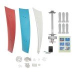 400W Portable Home Wind Turbine Generator Kit