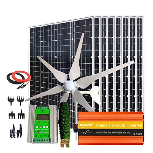 1300W 24V Wind Solar Kit with Accessories