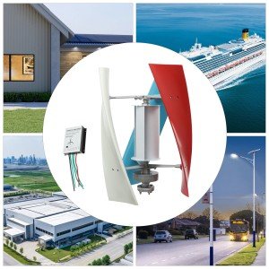 100W Vertical Wind Turbine Generator Kit