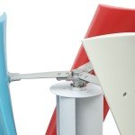 100W Vertical Wind Turbine Generator Kit