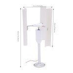Vertical Wind Turbine Generator for Home Use