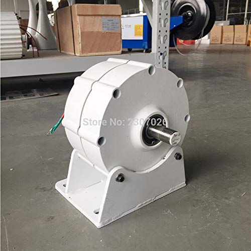 600w Horizontal Permanent Magnet Wind Turbine Generator with Controller