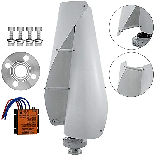 400W 12V DC Vertical Wind Turbine Generator - White