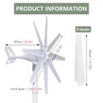 14000W Wind Turbine Generator Kit with MPPT Controller