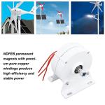 DIY 6000W Gearless Wind Turbine Alternator 24V