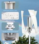3000W Vertical Axis Wind Turbine Generator System