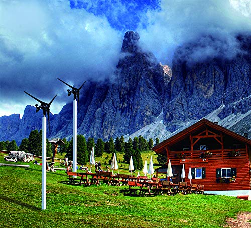 500W Black Wind Turbine Generator by Nature Power