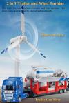 NEXTAKE 2-in-1 Wind Turbine and Trailer Set