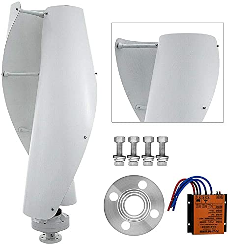 400W 12V DC Vertical Wind Turbine Generator - White
