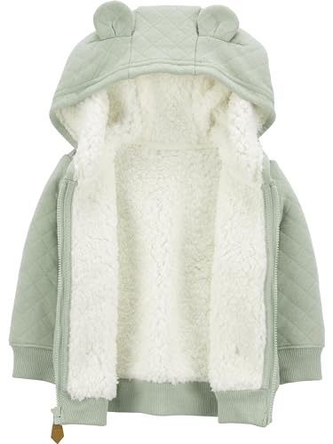 Carter's Baby Hooded Sweater Jacket - Green Color