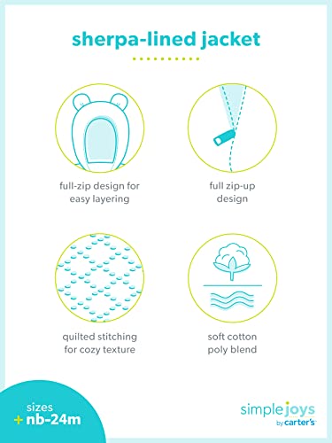 Carter's Baby Hooded Sweater Jacket - Green Color