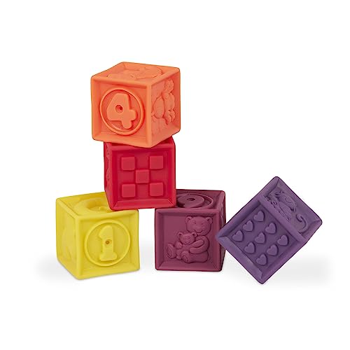 Educational One Two Squeeze Building Blocks for Babies