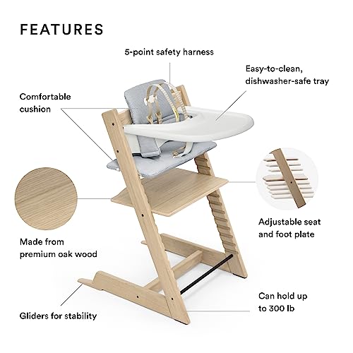 Tripp Trapp High Chair with Cushion & Tray