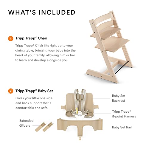 Stokke Tripp Trapp High Chair - Natural, Adjustable
