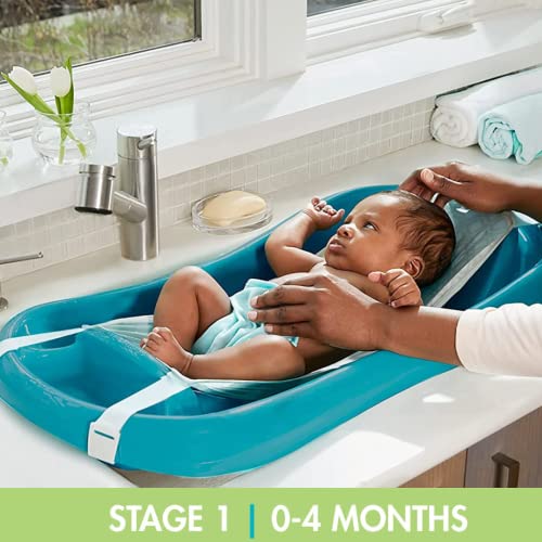 3-in-1 Convertible Baby Bath Tub - Teal