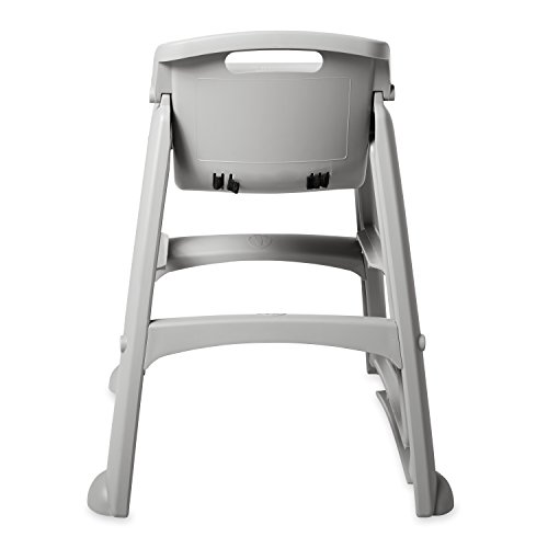 Sturdy High Chair for Children with Wheels