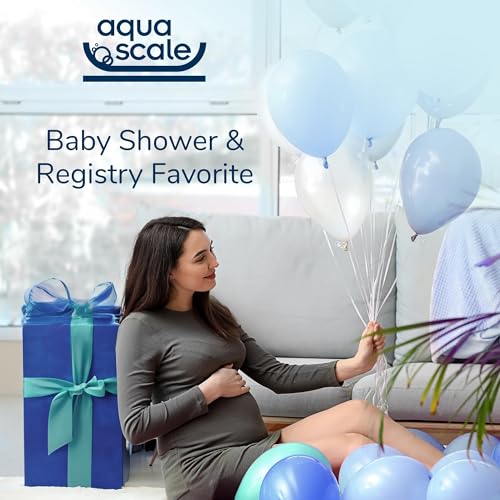 AquaScale Baby Bath Tub with Thermometer & Scale
