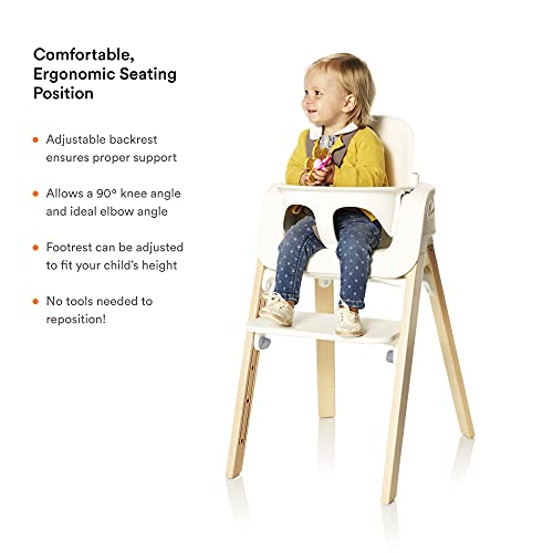 Stokke Steps 5-in-1 High Chair - Natural/White