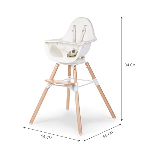 Childhome Evolu 180° Swivel Adjustable High Chair