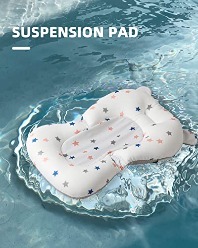 Napei Portable Collapsible Baby Bathtub with Cushion