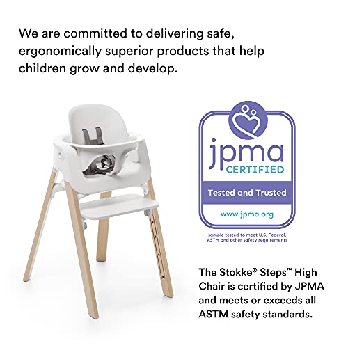 Stokke Steps 5-in-1 High Chair - Natural/White