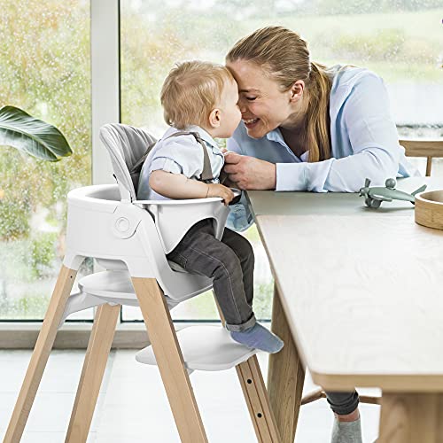 Stokke Steps 5-in-1 High Chair - Natural/White