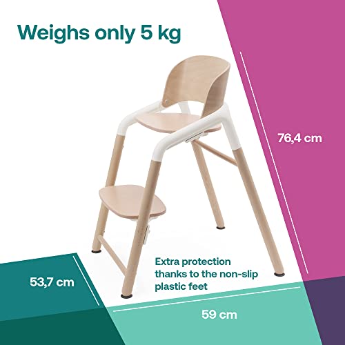 Bugaboo Giraffe Adjustable Wooden Baby High Chair