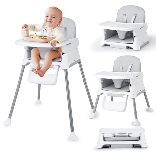 3 in 1 Adjustable Baby High Chair - Bellababy