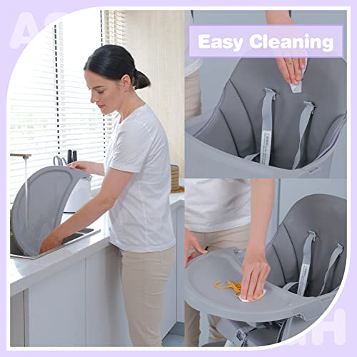 ZEBRATER 8-in-1 Convertible Baby Highchair Set