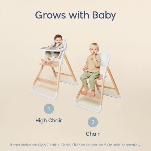 Ergobaby Evolve Portable High Chair - Dark Wood