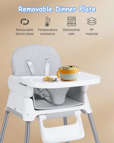 3 in 1 Adjustable Baby High Chair - Bellababy