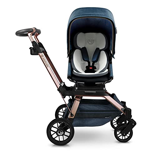 Orbit Baby G5 Stroller - Navy & Rose Gold