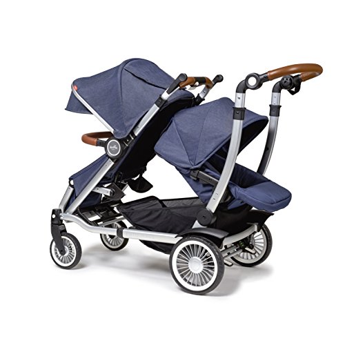 Austlen Entourage 2.0 Navy Double Stroller