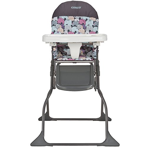 Cosco Elephant Puzzle Simple Fold High Chair