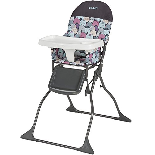 Cosco Elephant Puzzle Simple Fold High Chair