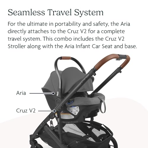 UPPAbaby Cruz V2 Stroller & Aria Car Seat Combo