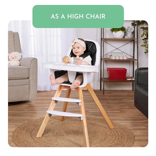 Evolur Zoodle 2-in-1 Portable Baby High Chair