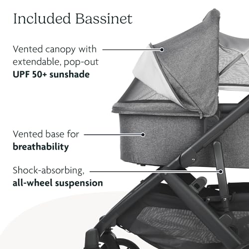 UPPAbaby Vista V2 Stroller with Bassinet & Accessories