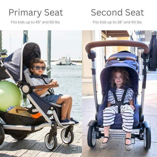 Austlen Entourage 2.0 Navy Double Stroller