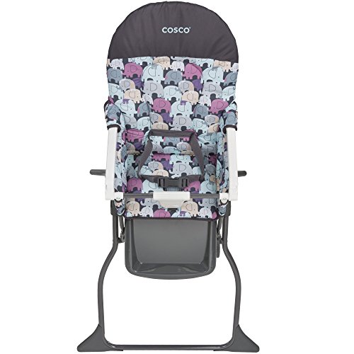 Cosco Elephant Puzzle Simple Fold High Chair