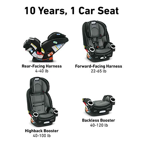 Graco 4Ever DLX 4-in-1 Car Seat, Fairmont