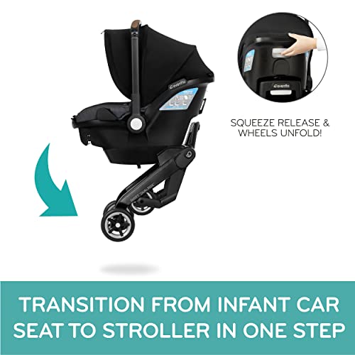 Evenflo Shyft DualRide Car Seat and Stroller Combo
