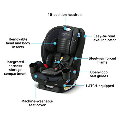 Graco TriRide 3-in-1 Car Seat, Clybourne Style