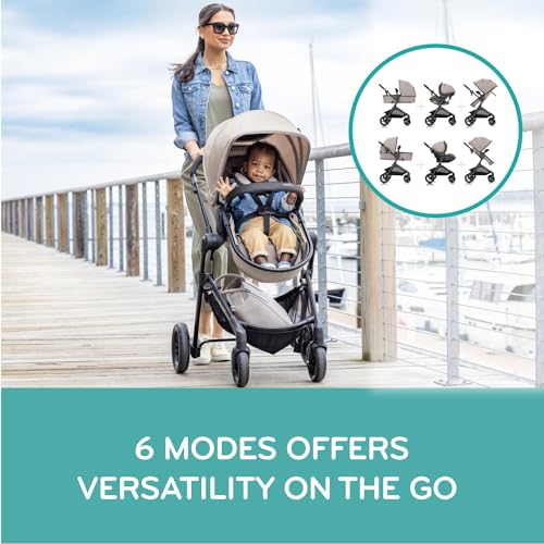 Evenflo Pivot Modular Travel System with LiteMax Car Seat