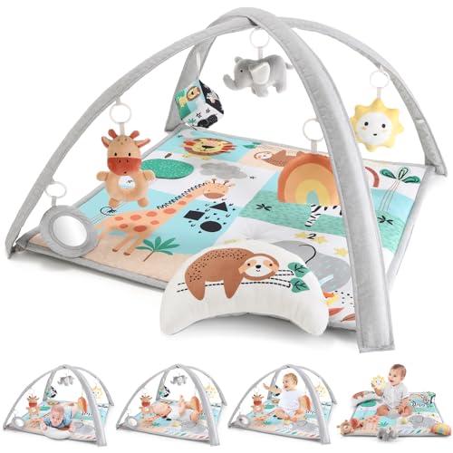 7 in 1 Baby Play Gym with Safari Animals