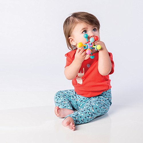 Manhattan Toy Atom Rattle Teether Baby Toy