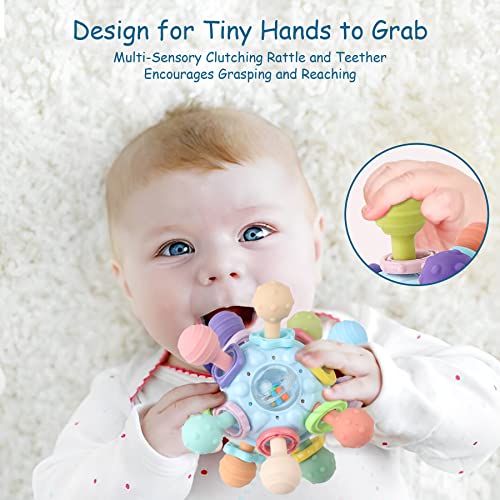 Baby Teething Sensory Toys for Newborn to 18 Months